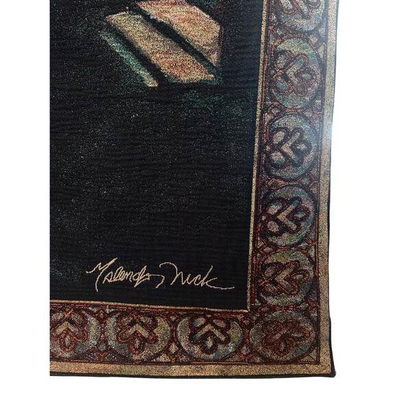 Vintage Bruges Belgium Canal Tapestry Wall Hanging Home Decor 77 X 53 - Picture 4 of 8